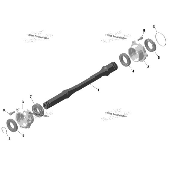 Rotax - Drive Shaft
