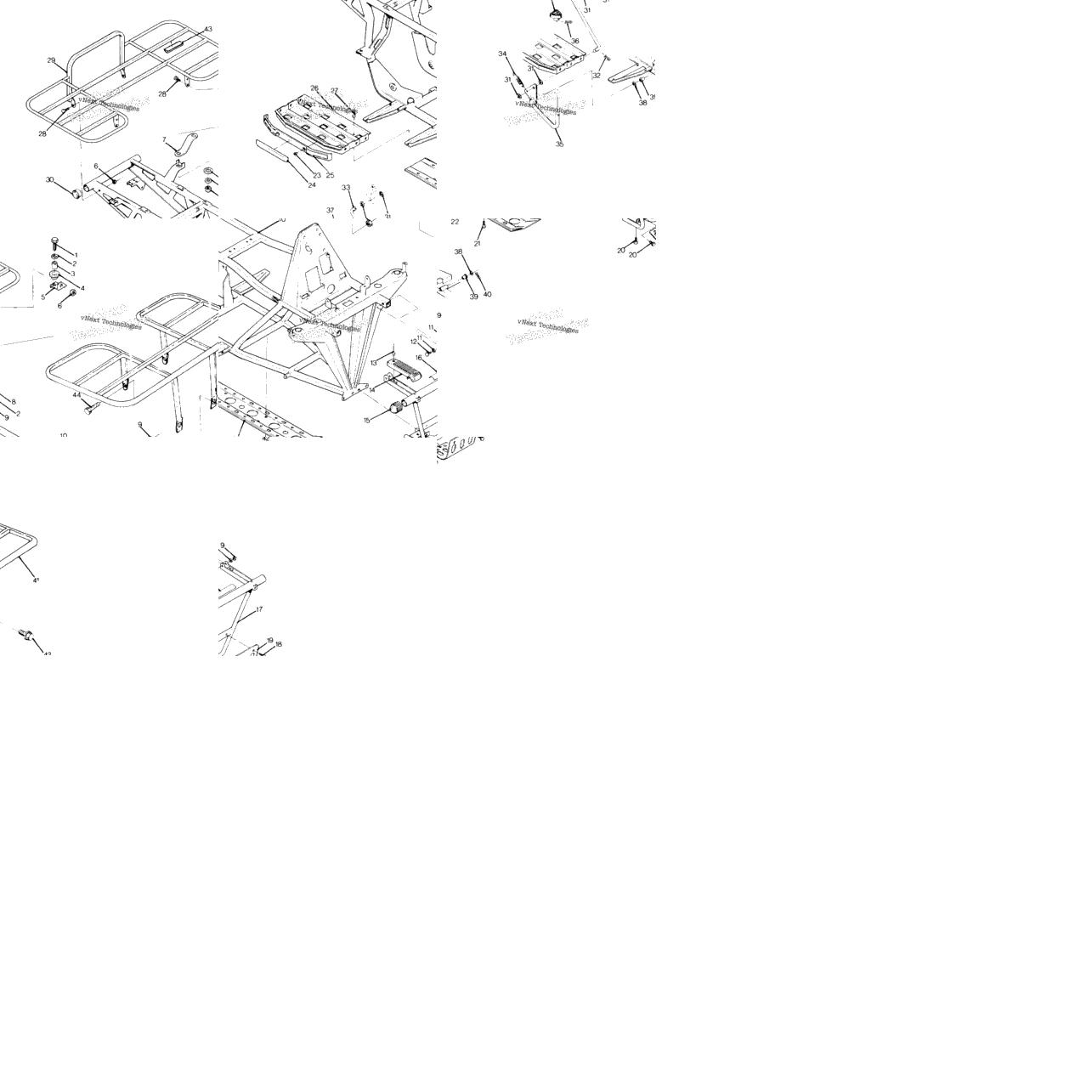 Frame Assembly With Racks
