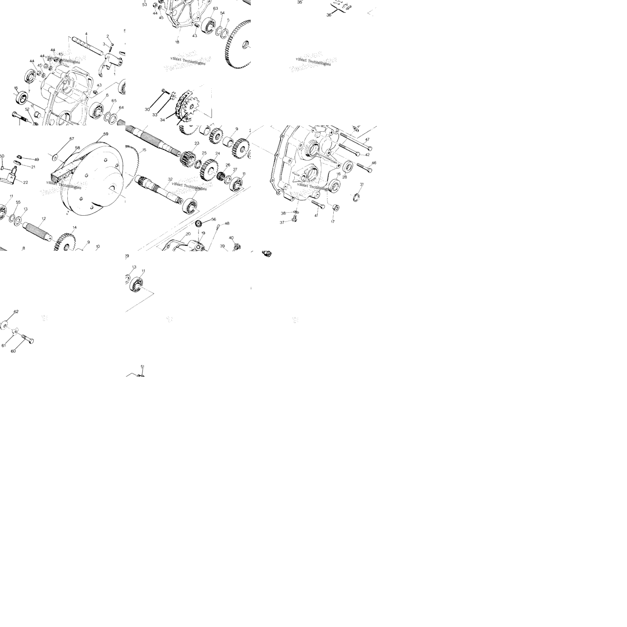 Gearcase Assembly