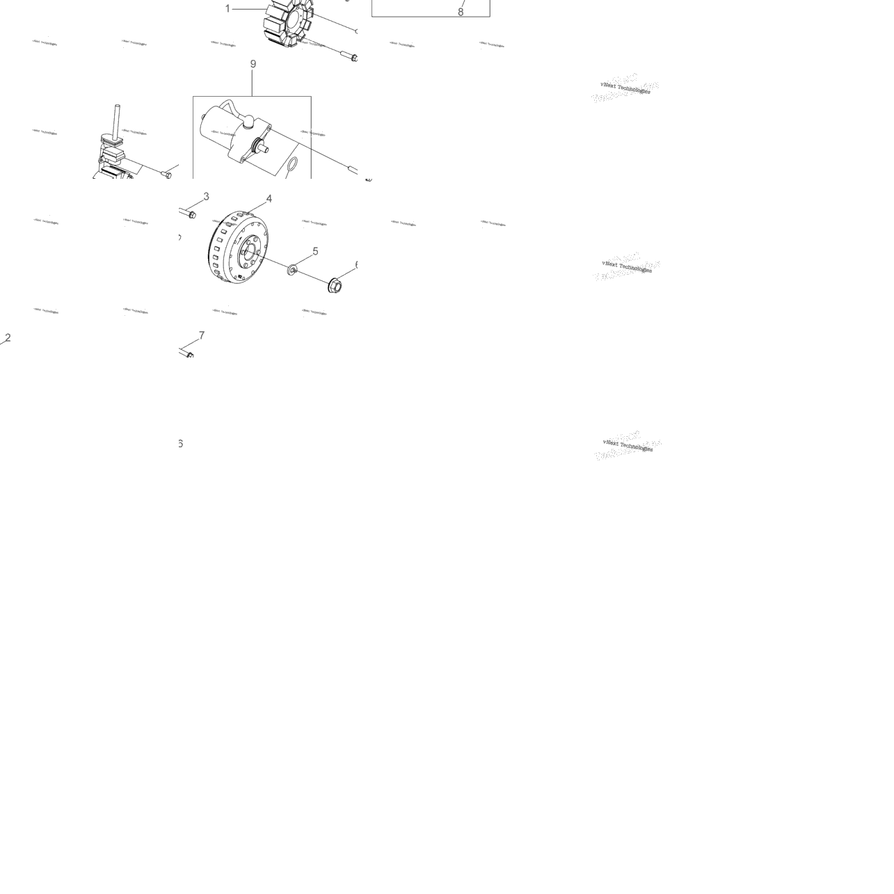 Engine, Generator & Starting Motor