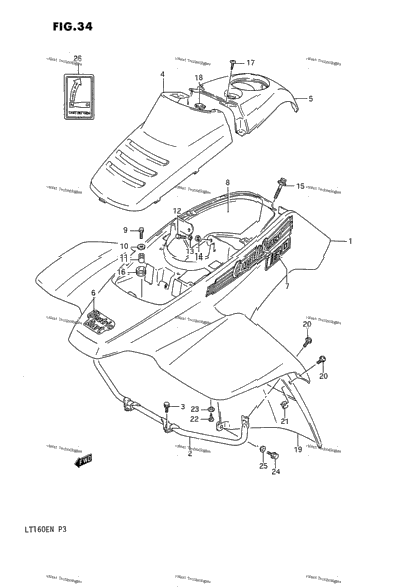 Front Fender (Model K)