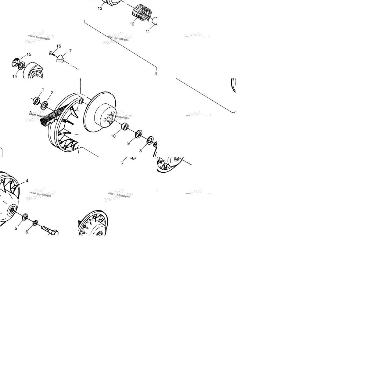 Driven Clutch Trail Boss