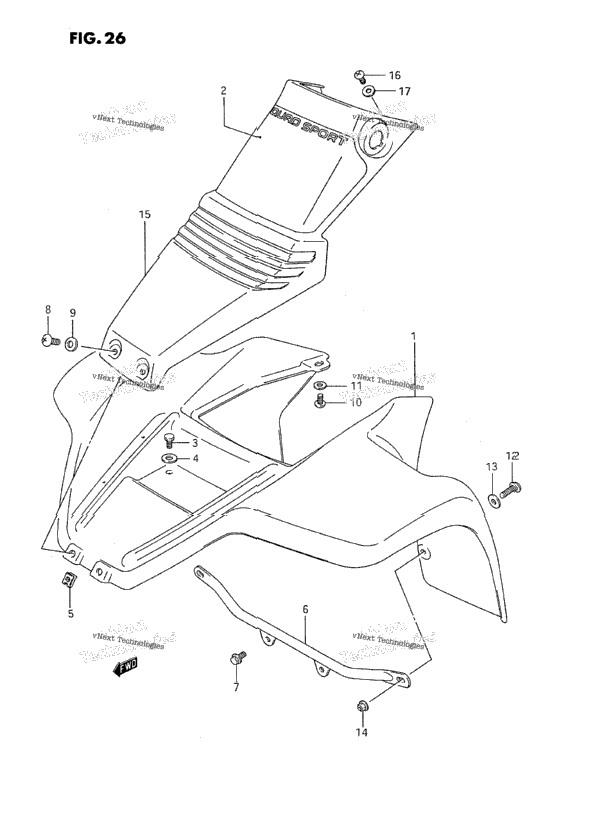 Front Fender (Model H)