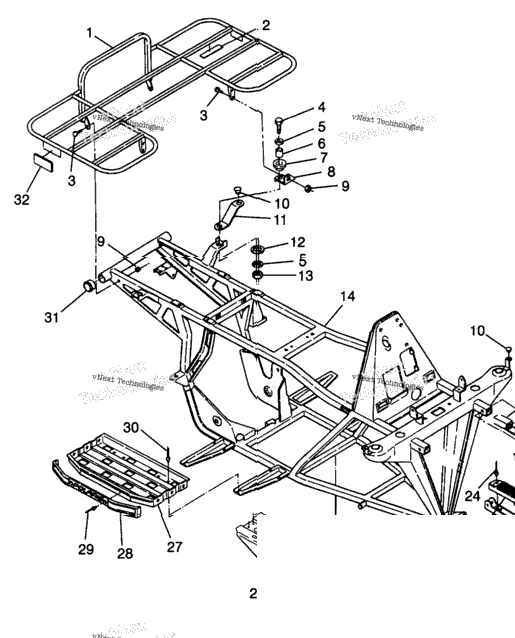 Bumper & Rack Mounting Trail Boss