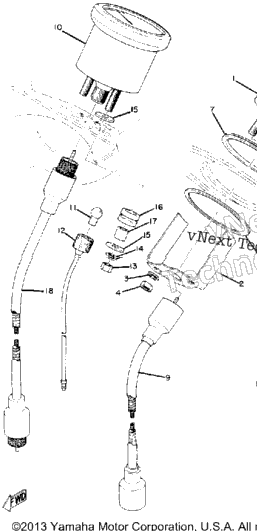Speedometer Tachometer