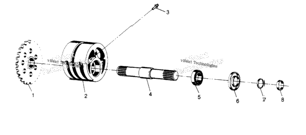 Front Tightener Assembly 4X4 300