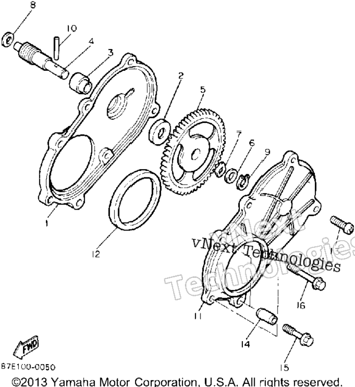 Pump Drive Gear