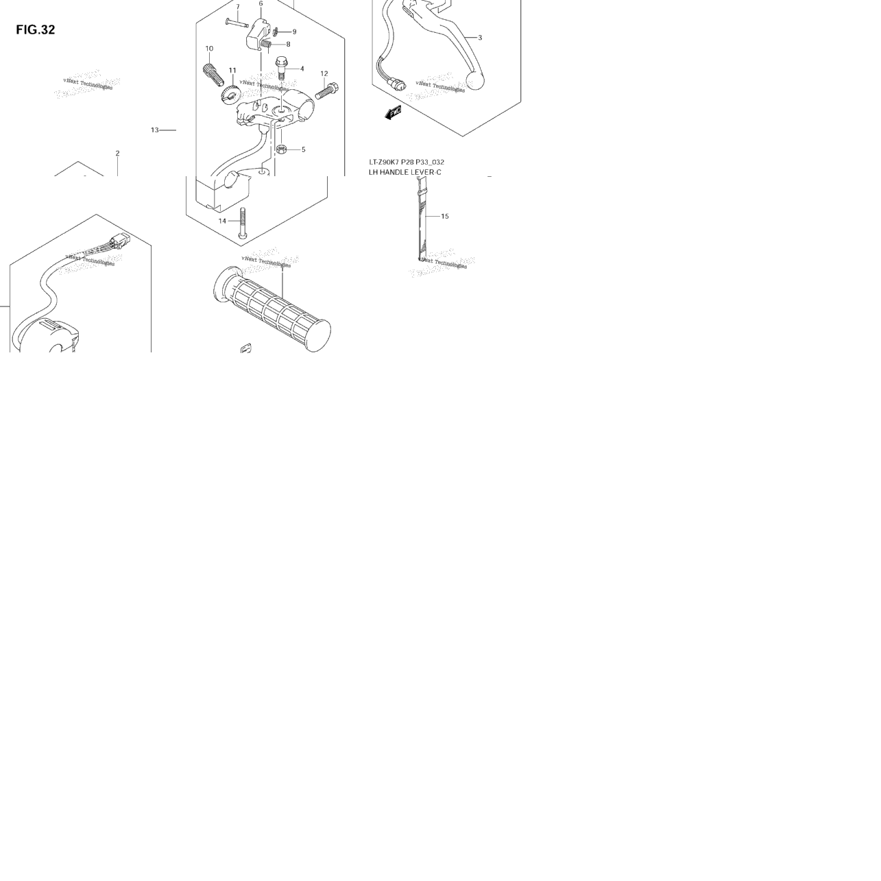 Lh Handle Lever