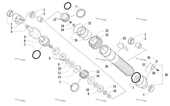Front Suspension Shock Absorber