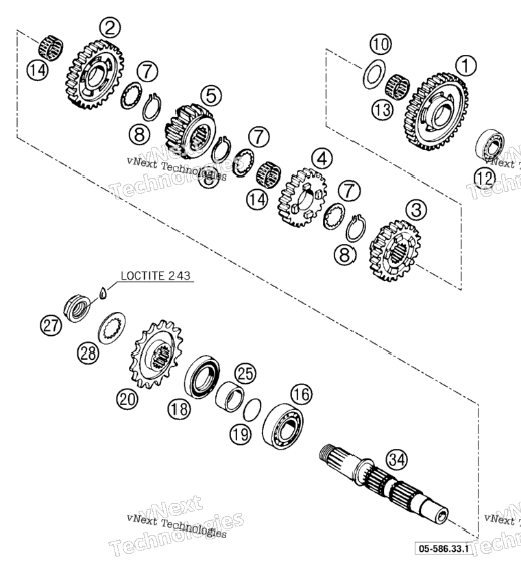 Transmission Ii - Counter Shaft