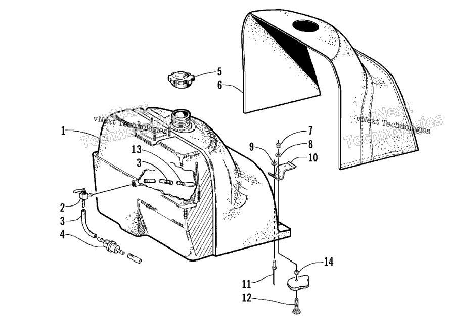 Gas Tank And Cover