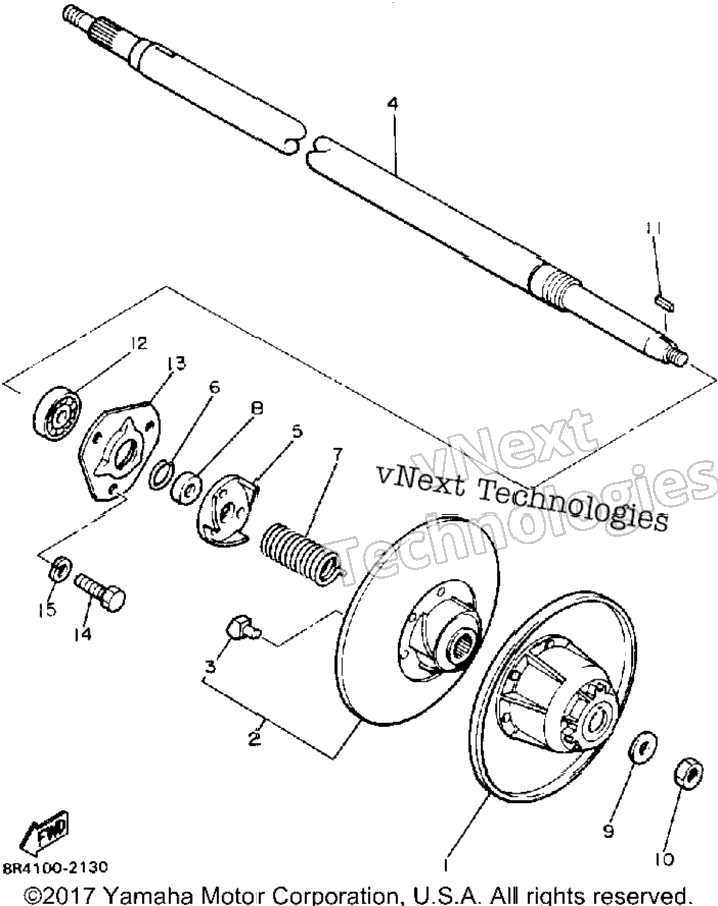 Secondary Sheave