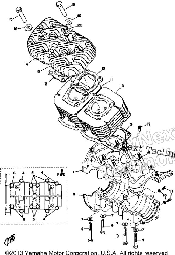Crankcase-Cylinder