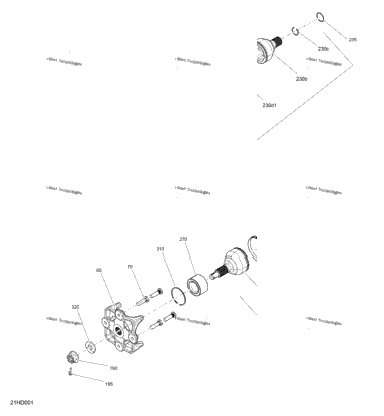 Drive - Rear - Common Parts