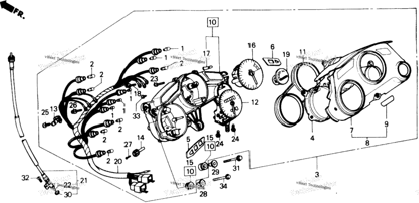 Speedometer + Tachometer