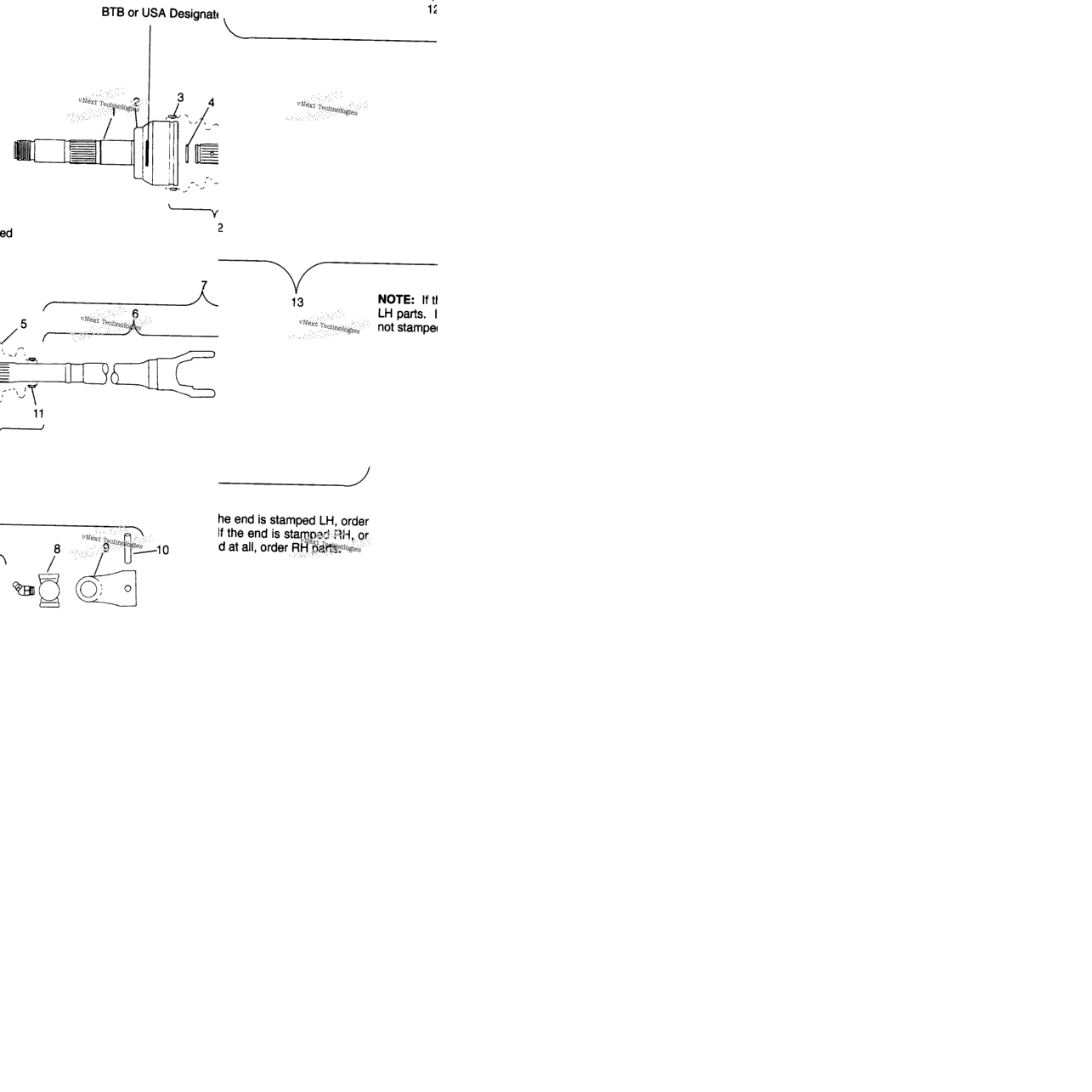 Cv Joint Btb Sportsman 4X4