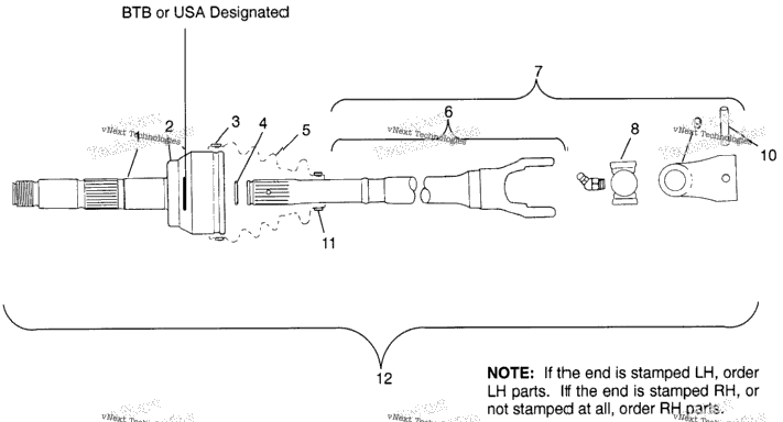Cv Joint Usa Sportsman 4X4