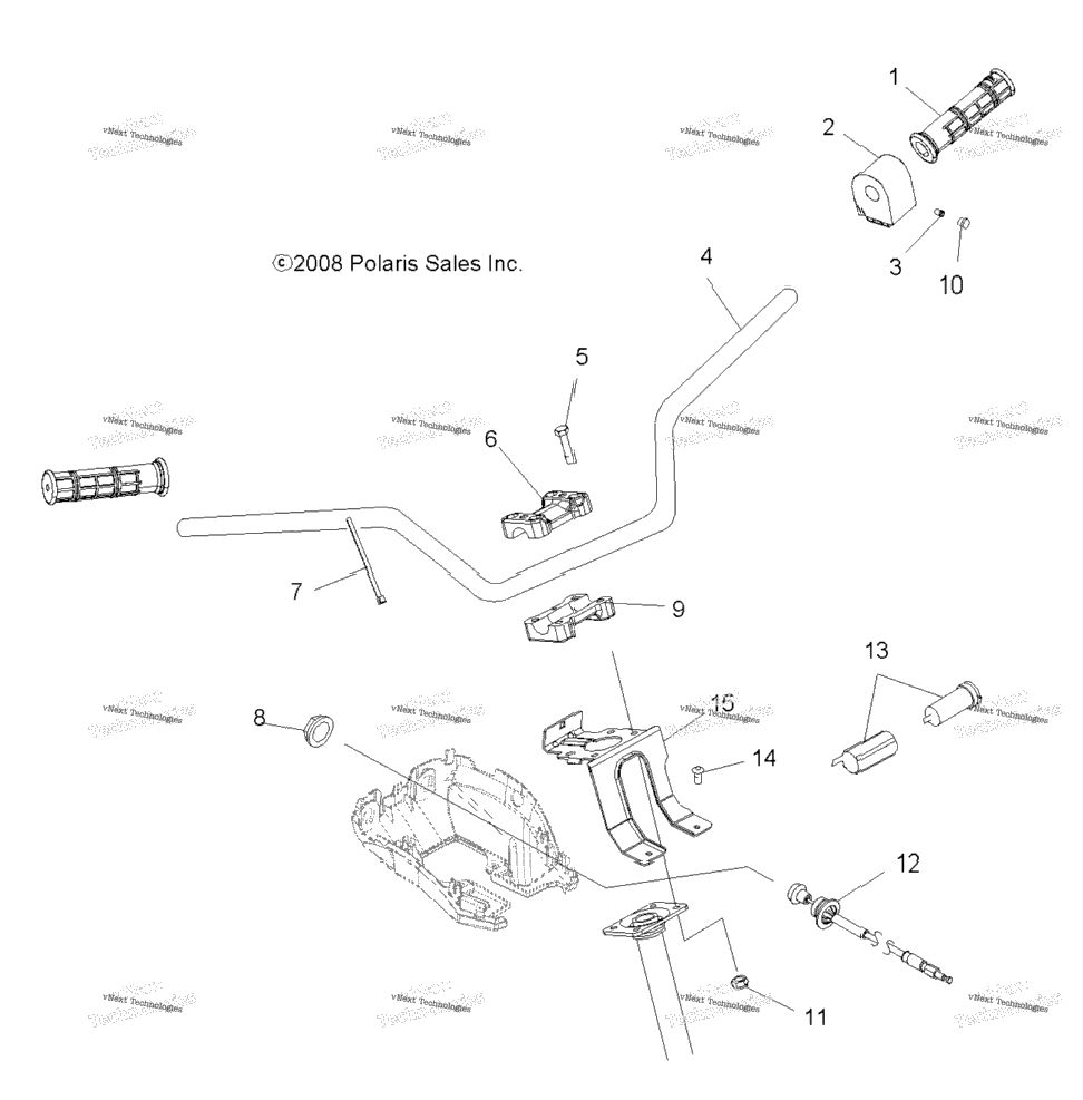 Steering, Handlebar & Controls
