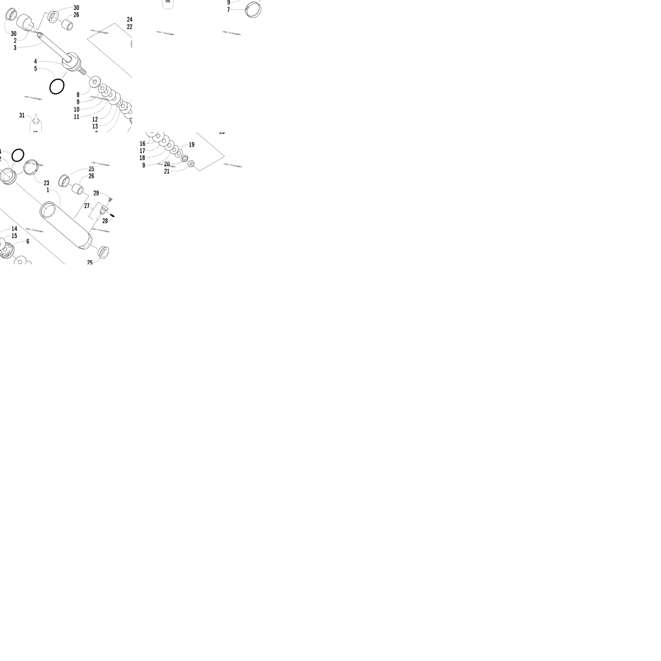 Rear Suspension Rear Arm Shock Absorber