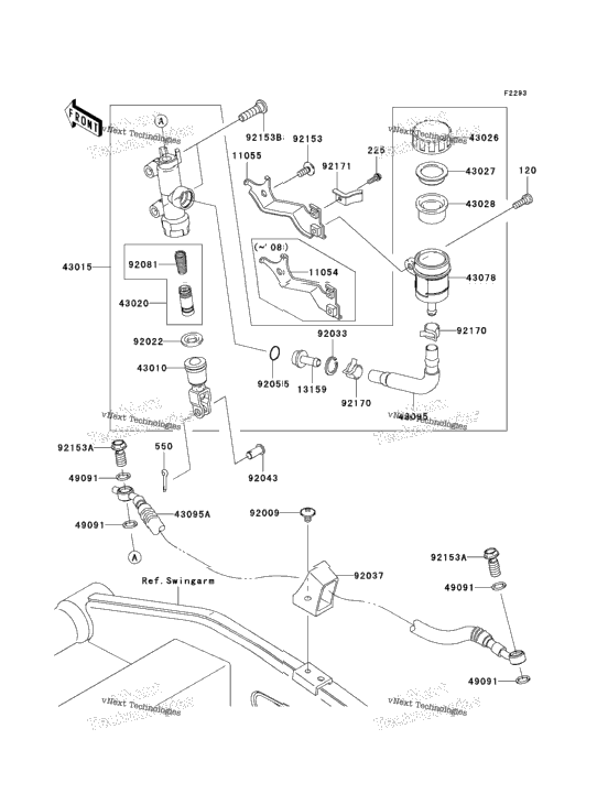 Rear Master Cylinder