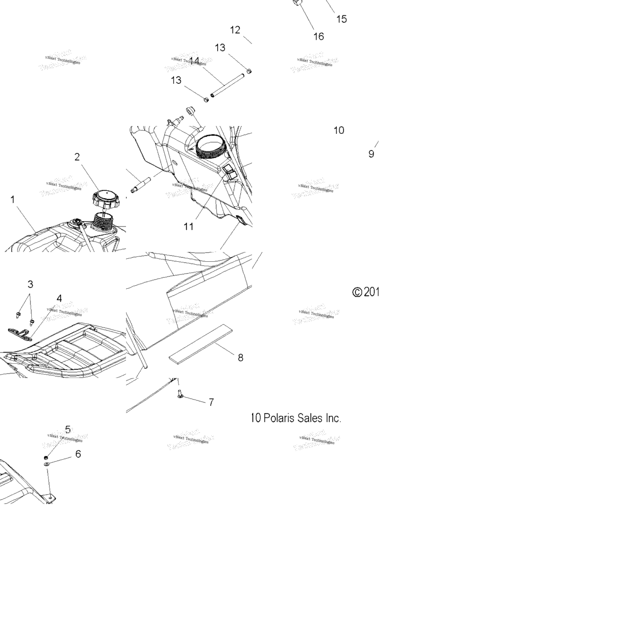 Fuel System, Fuel Tank Asm