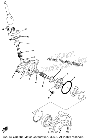Speedometer Gear Unit