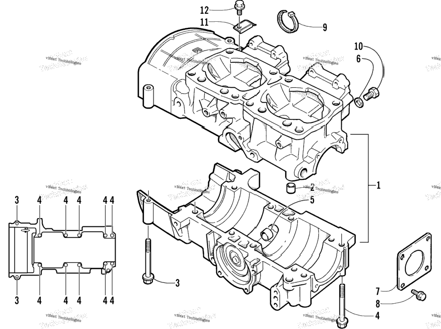 Crankcase Assembly