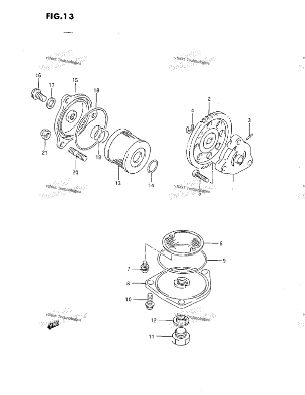 Oil Pump-Fuel Pump