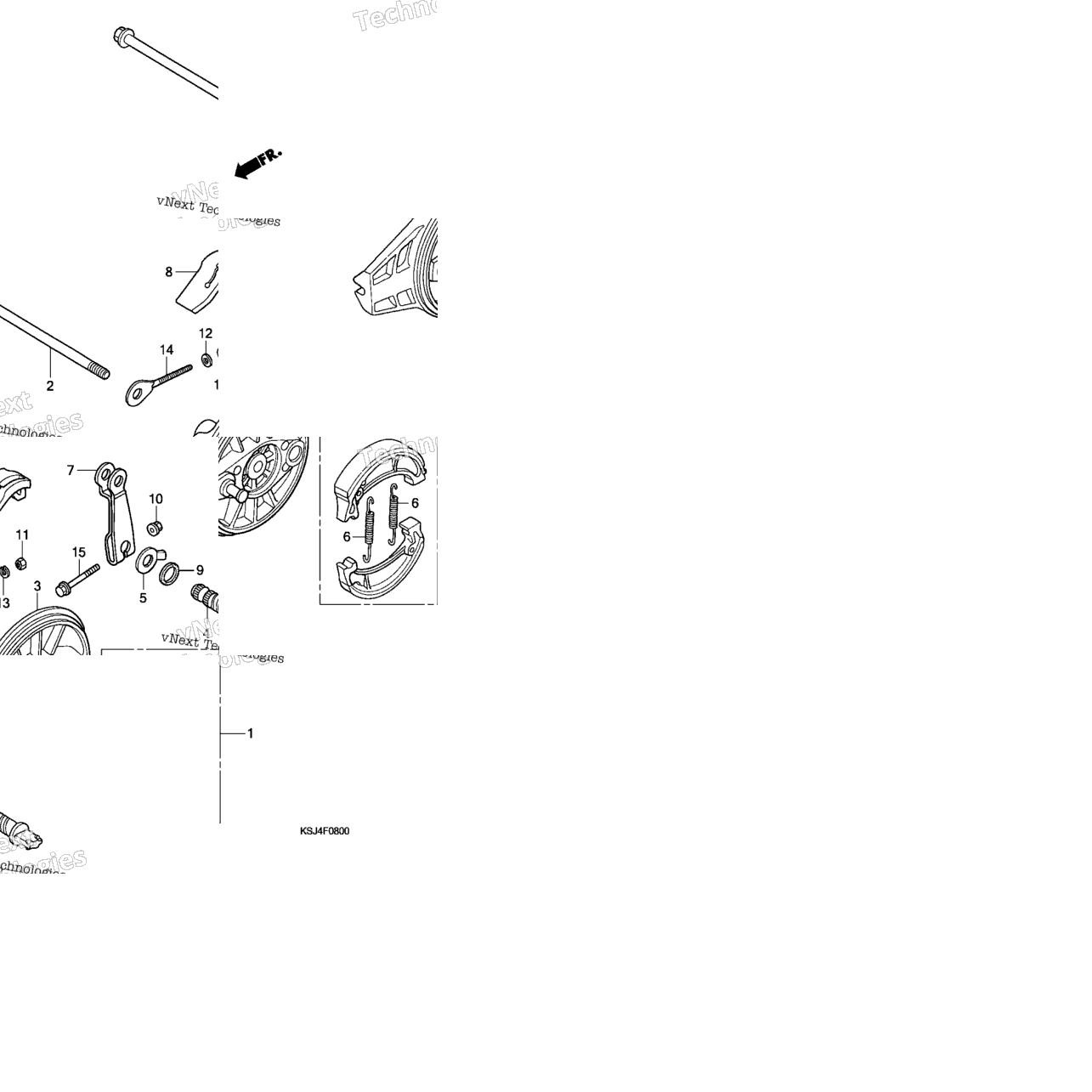 Rear Brake Panel