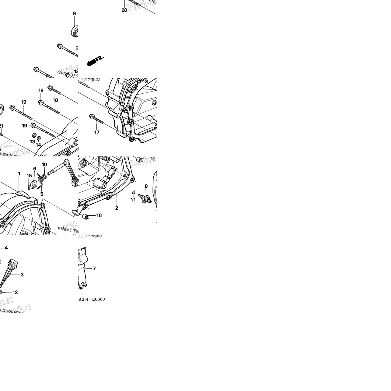 Right Crankcase Cover