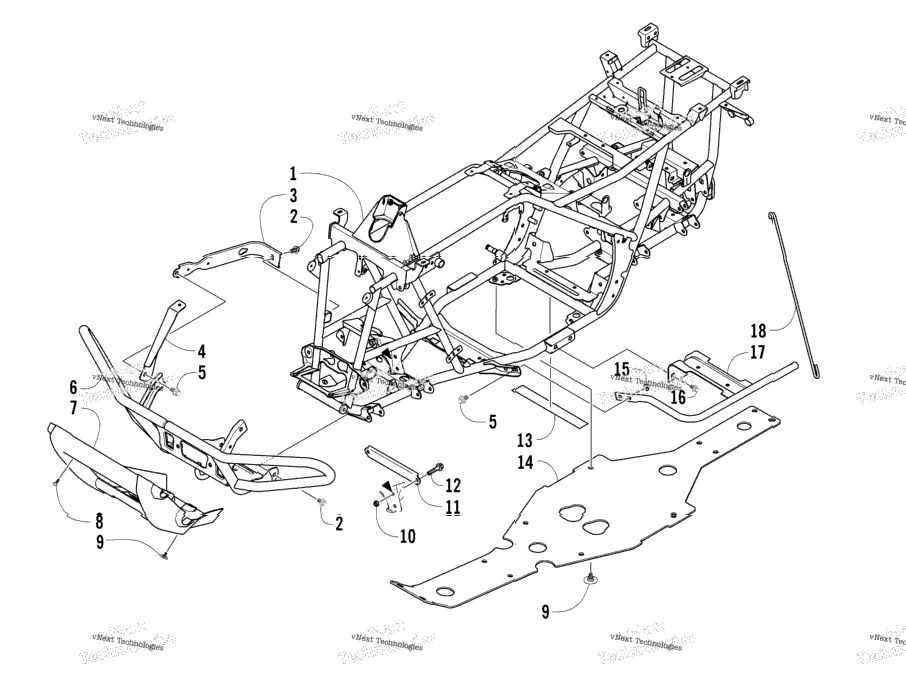 Frame And Related Parts