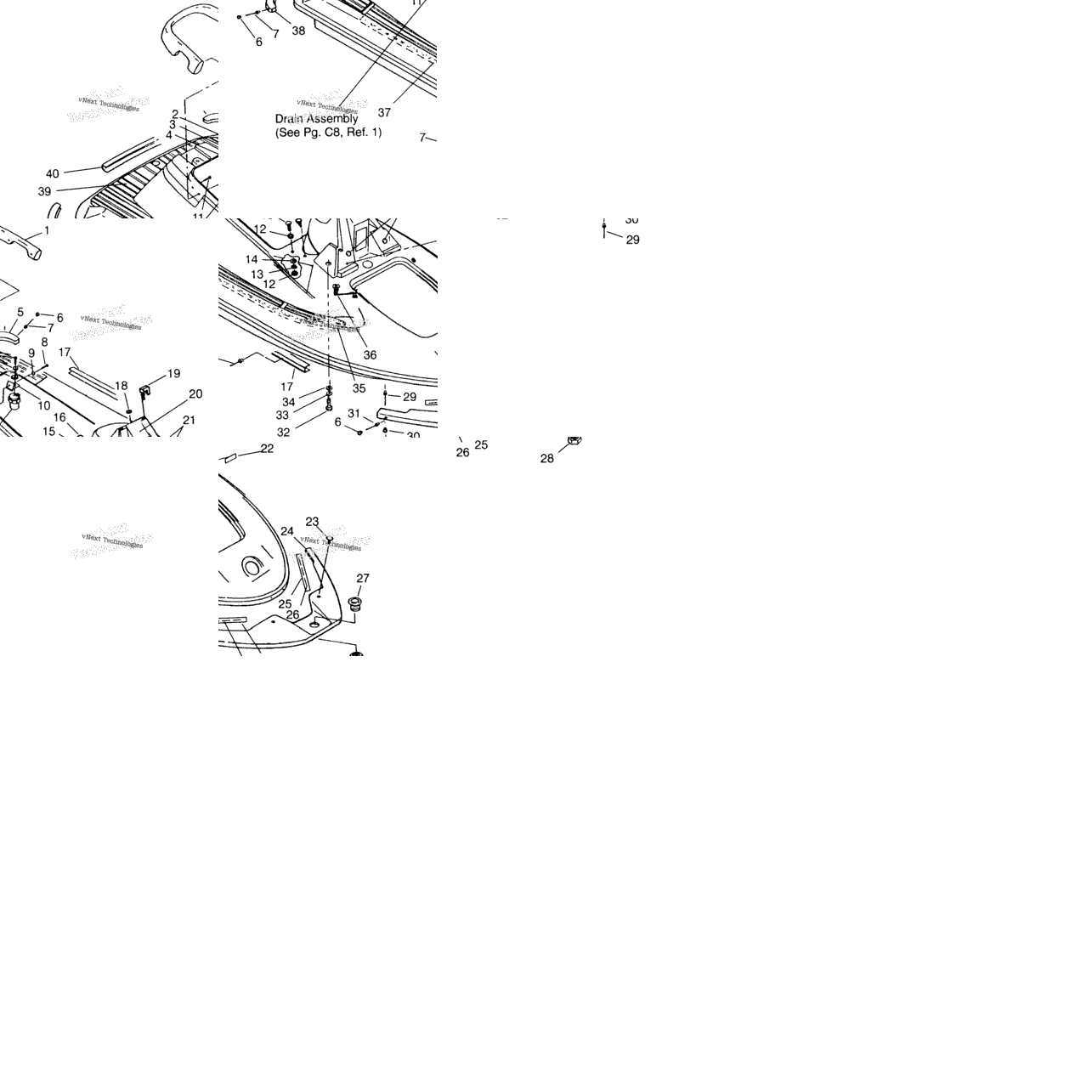 Hull & Body Assembly Sl 750