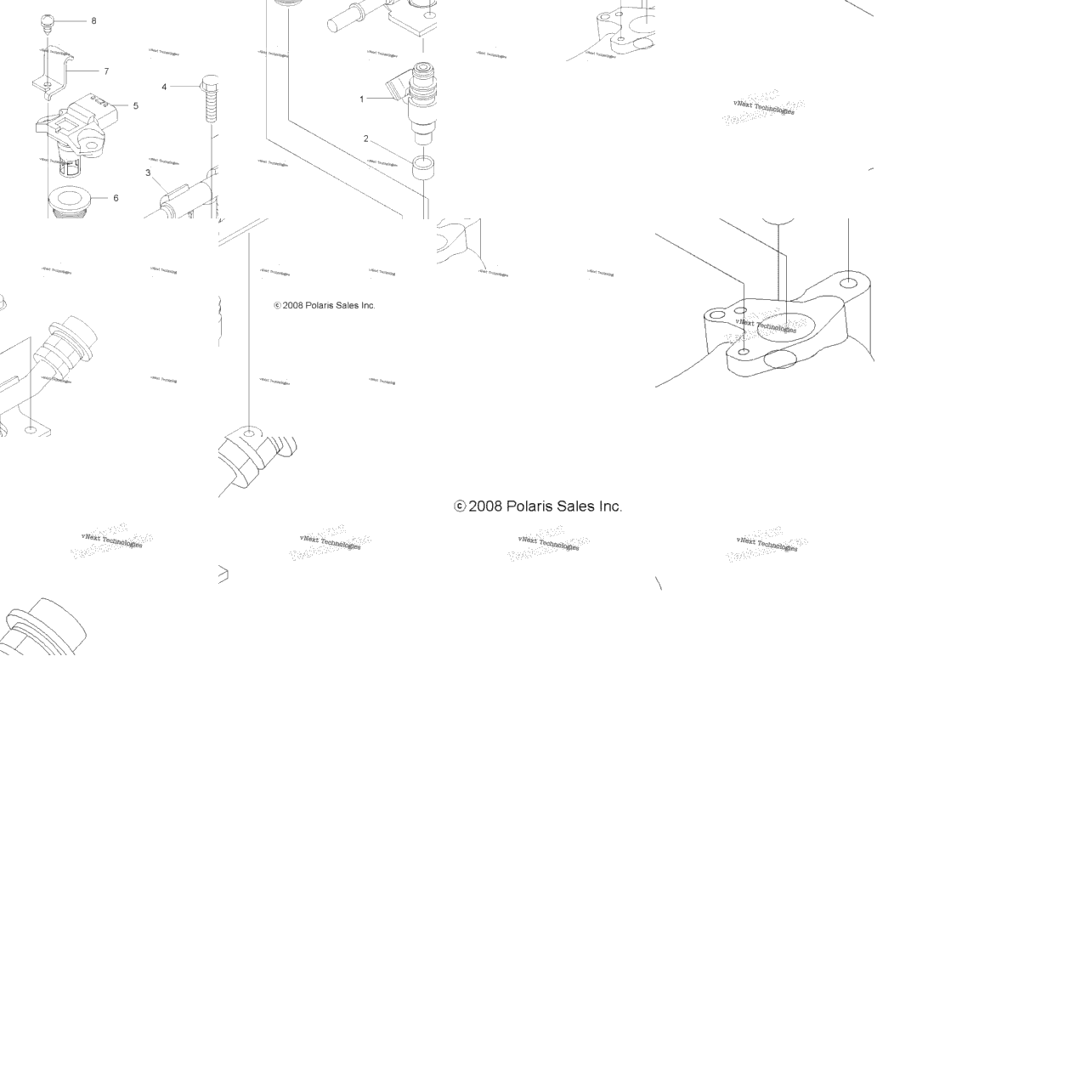 Engine, Fuel Injector