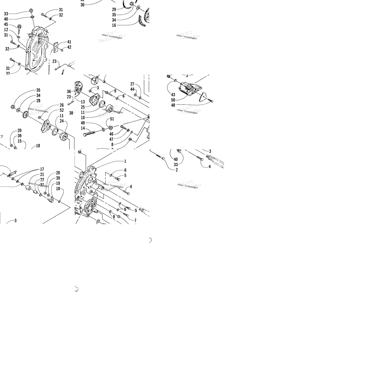 Drive/Dropcase Assembly