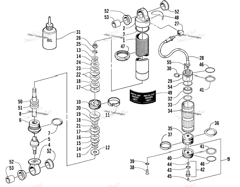 Front Suspension Shock Absorber