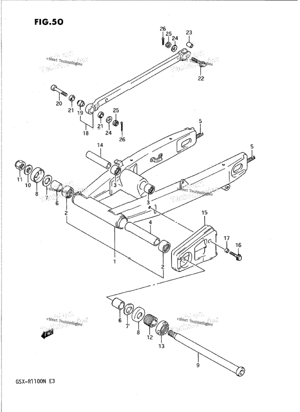 Rear Swinging Arm
