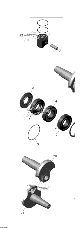 Crankshaft And Pistons