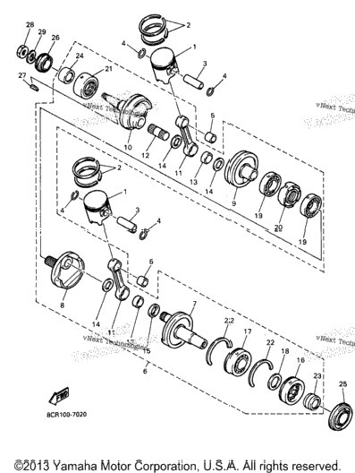 Crankshaft Piston