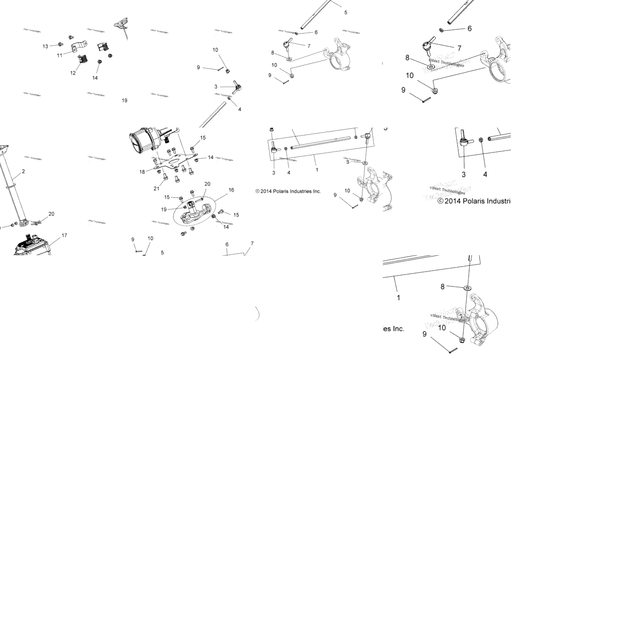Steering, Steering Post Asm