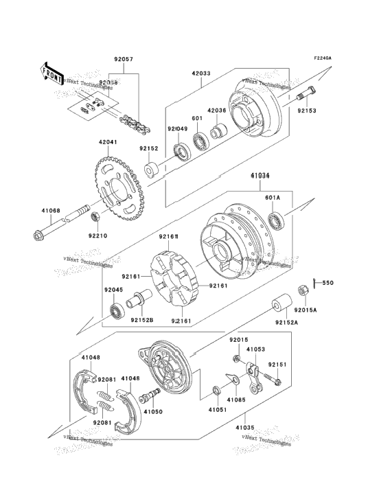 Rear Hub (A4)