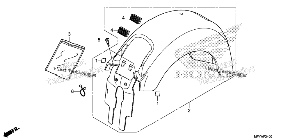 Rear Fender (1)