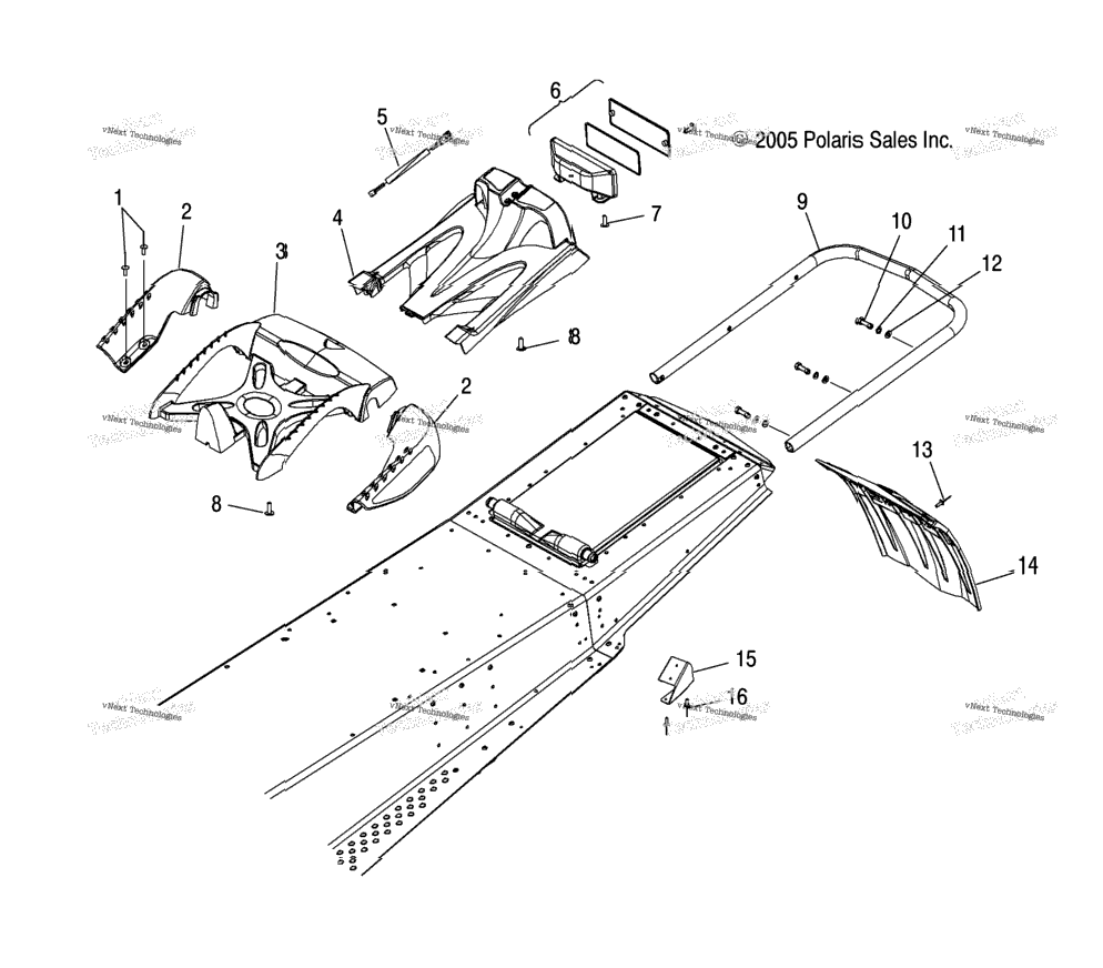 Chassis, Rear /Fsa