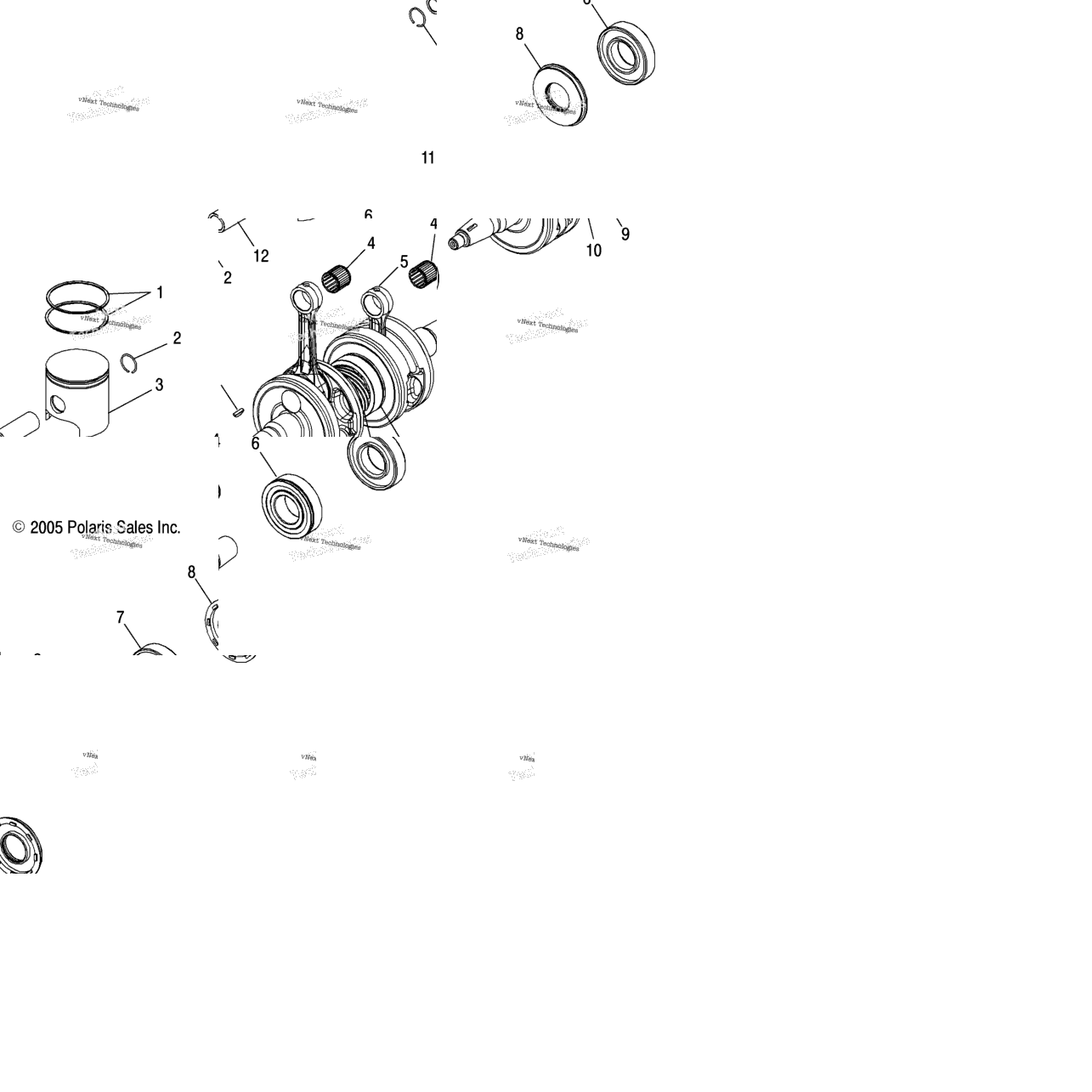 Piston & Crankshaft /Fsa