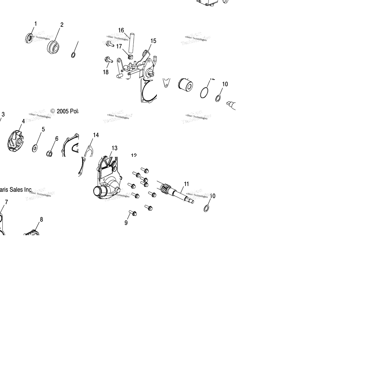 Water Pump/Oil Pump /Esa