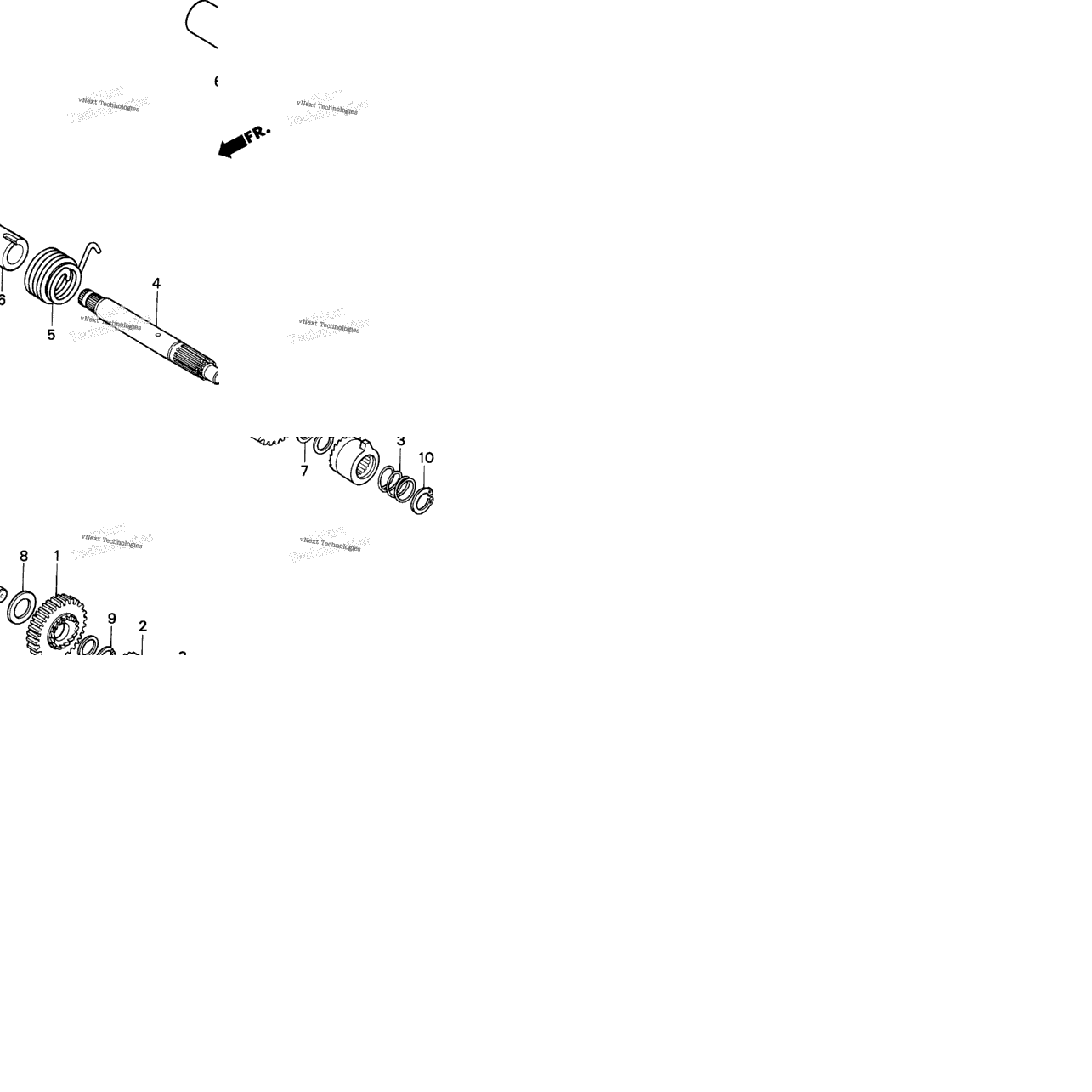 Kick Starter Spindle