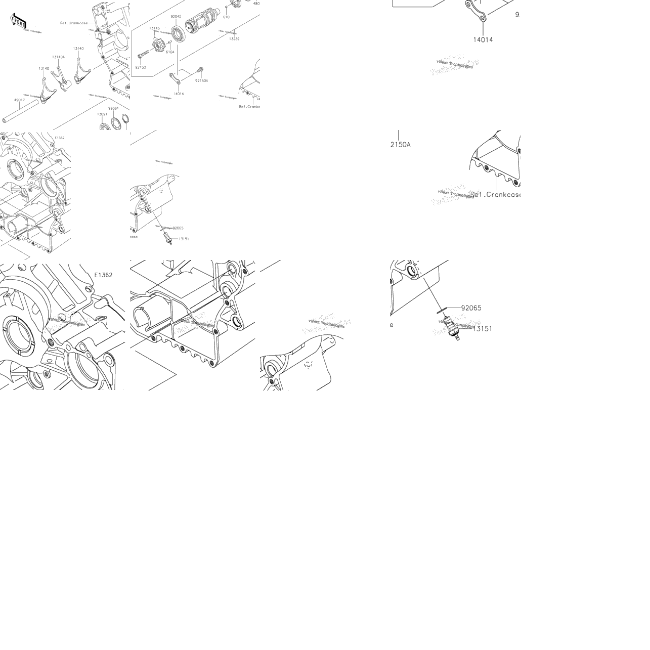 Gear Change Drum/Shift Fork(S)