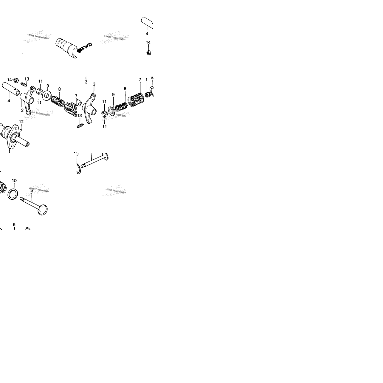 Camshaft + Valve