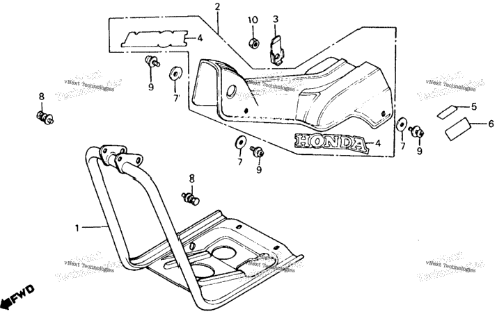 Main Pipe Cover + Crankcaseprotector