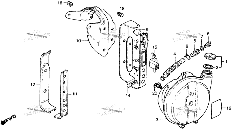 Sub Fuel Tank