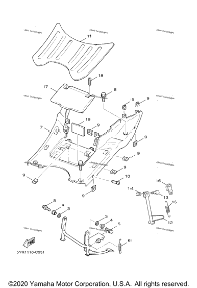 Stand Footrest